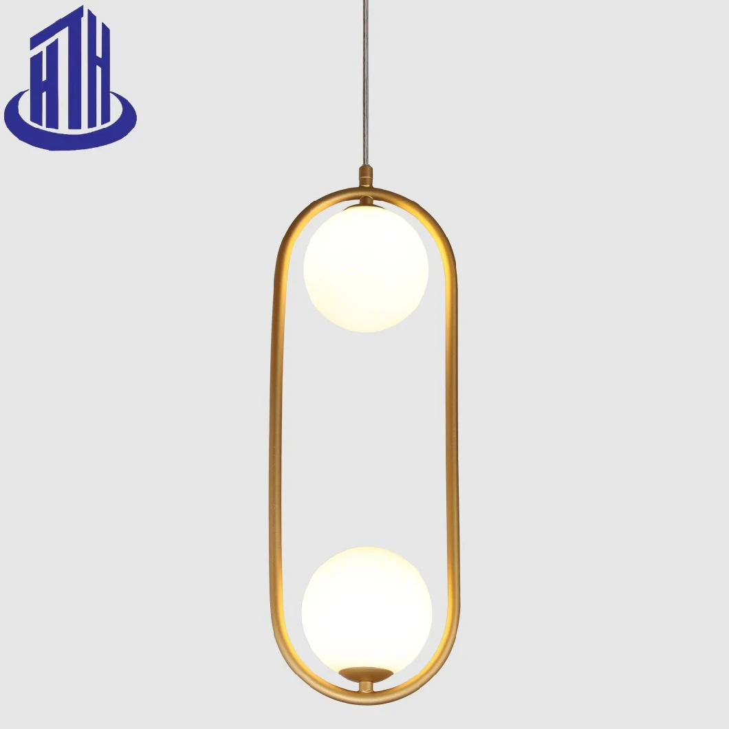 Modern Simple Kitchen Island Pendant Light Round Pendant Hanging Light