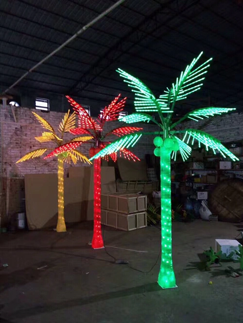 Artificial LED Coconut Tree Lights Palm Tree with LED Lights