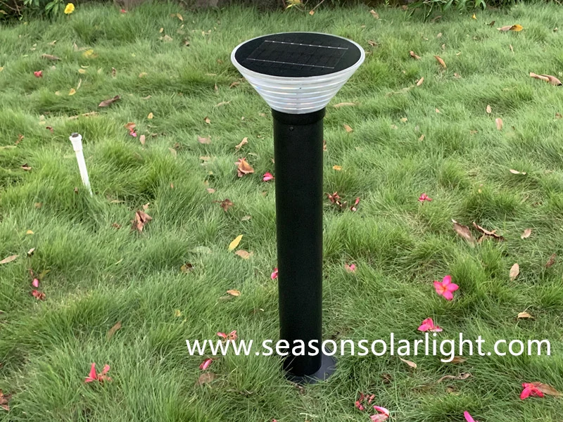 Smart Energy System Decoration Lighting Outdoor Bollard Solar Garden Light with LiFePO4 Battery &amp; LED Light