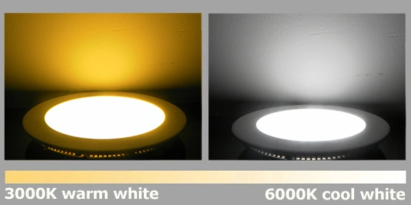 Round Square Slim LED Ceiling Panel Light with High Quality